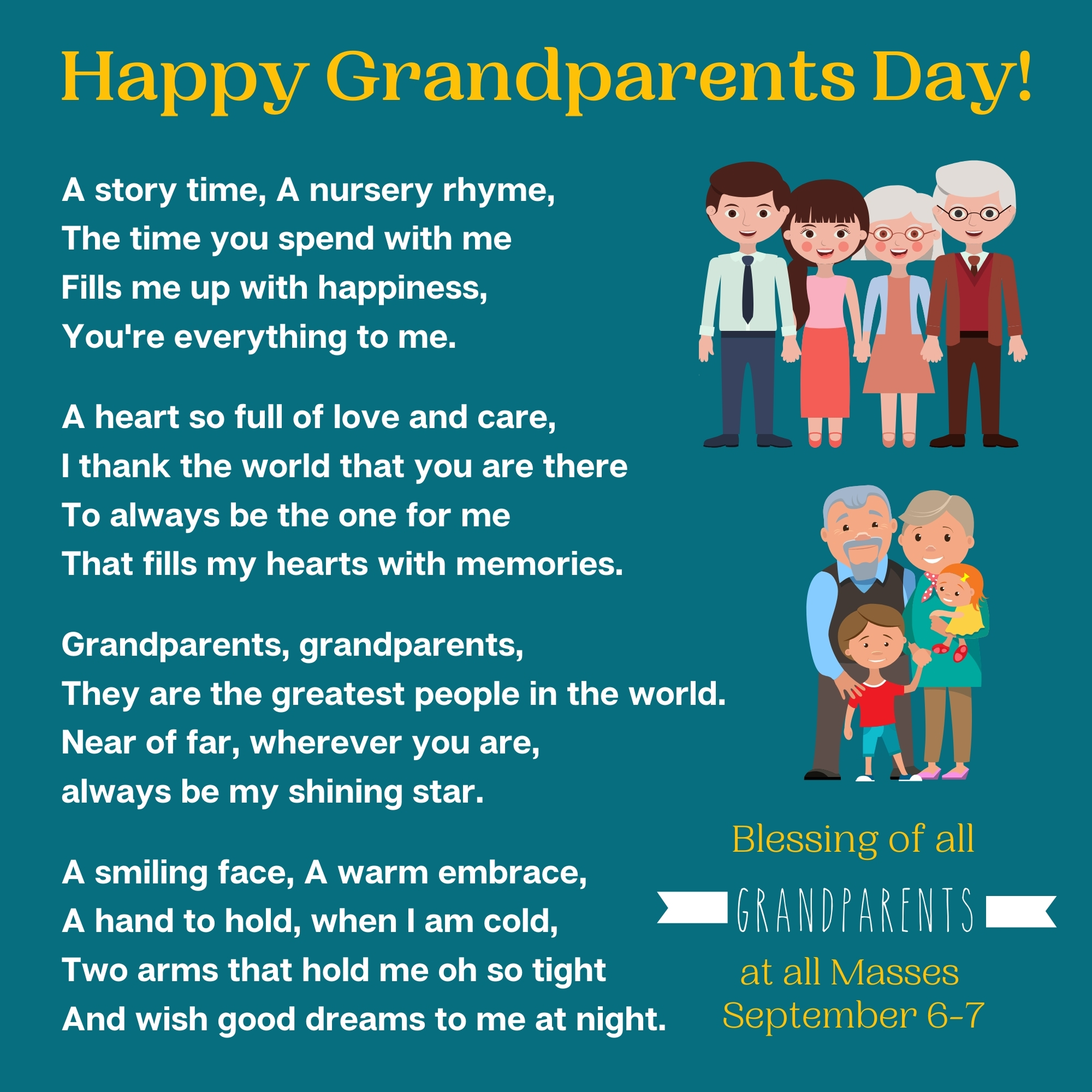 Grandparents Day Blessing